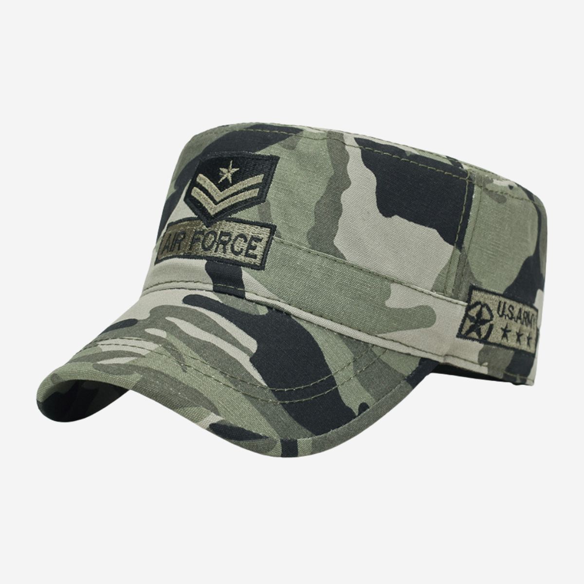 KAST PE - Carbonera Evans Camuflado bordado airforce para hombre