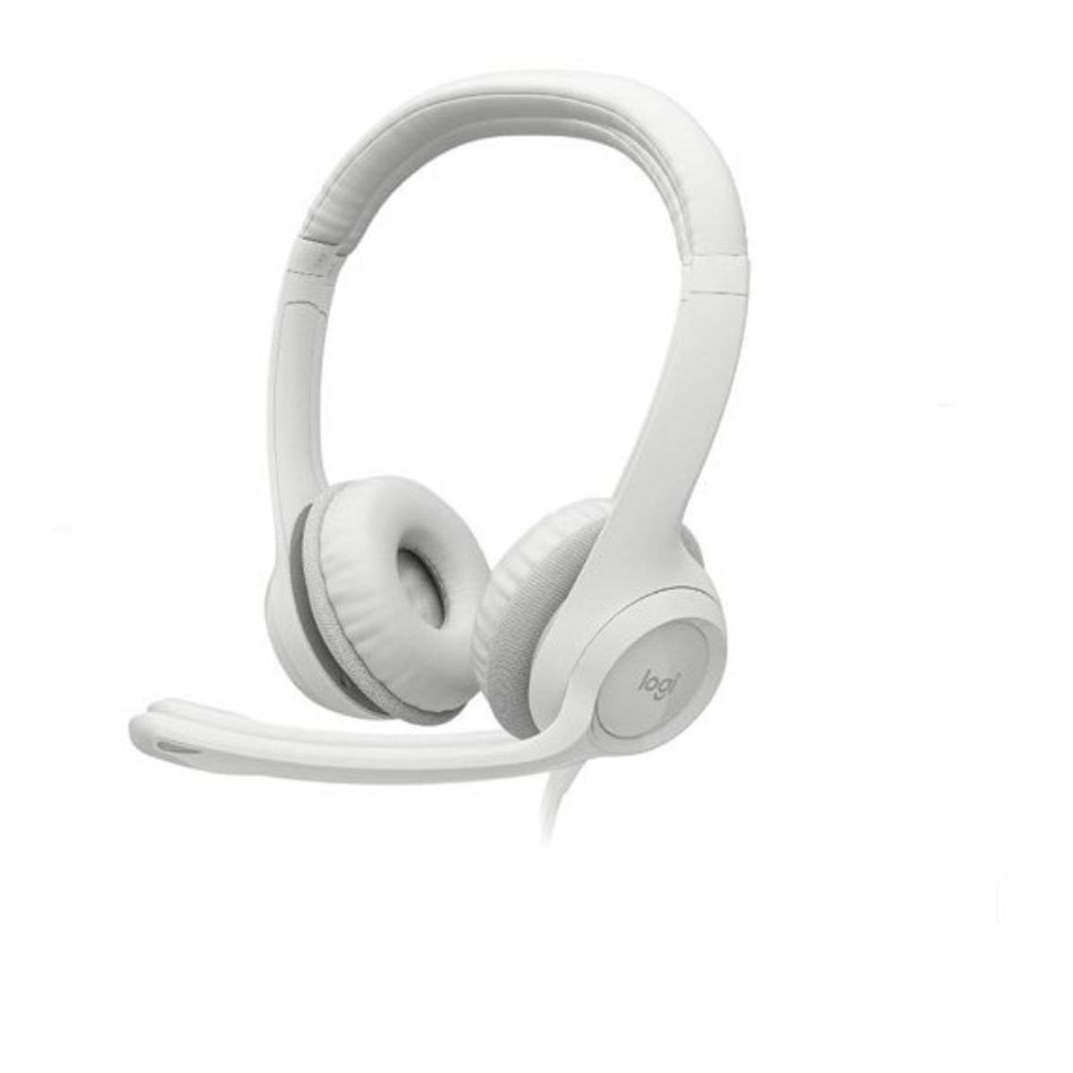 LOGITECH - Audífono con Micro Logitech H390 USB PC Blanco