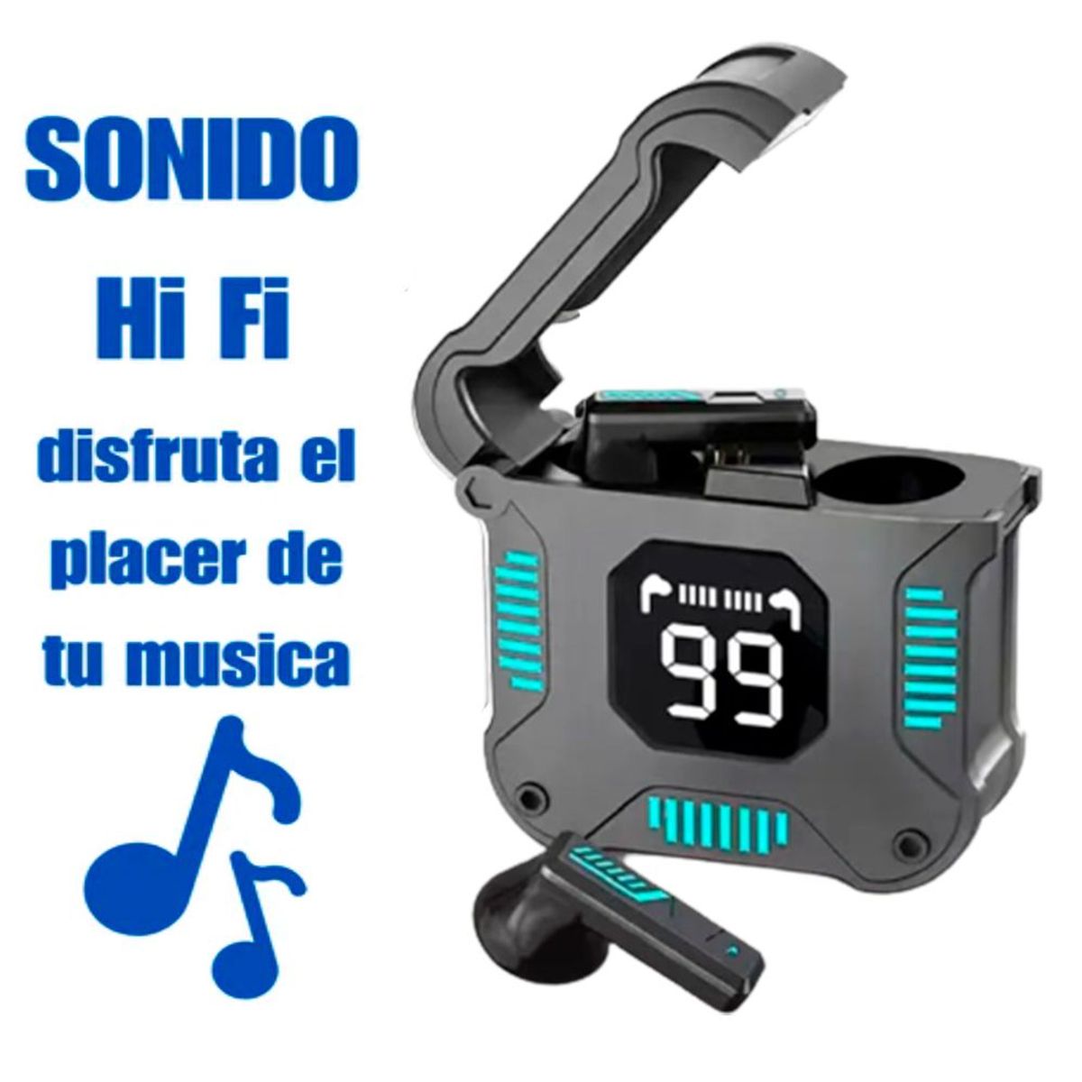 GENERICO - Audífonos Inalambricos Bluetooth 5. 3  M59 Deelior Canelación de Ruido