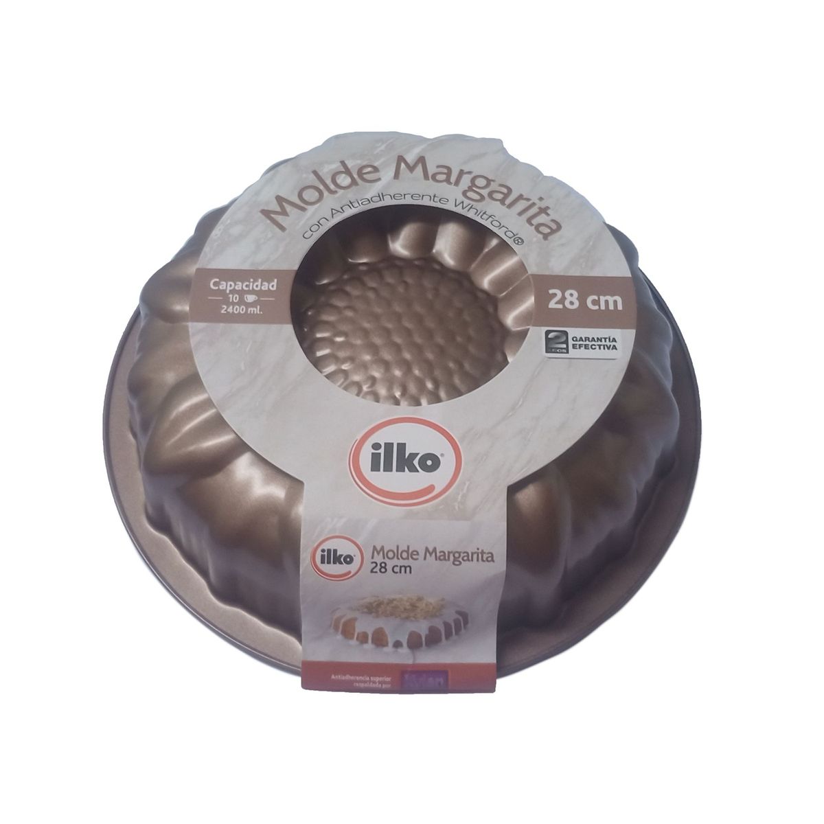 ILKO - Molde Margarita 28 cm Antiadherente