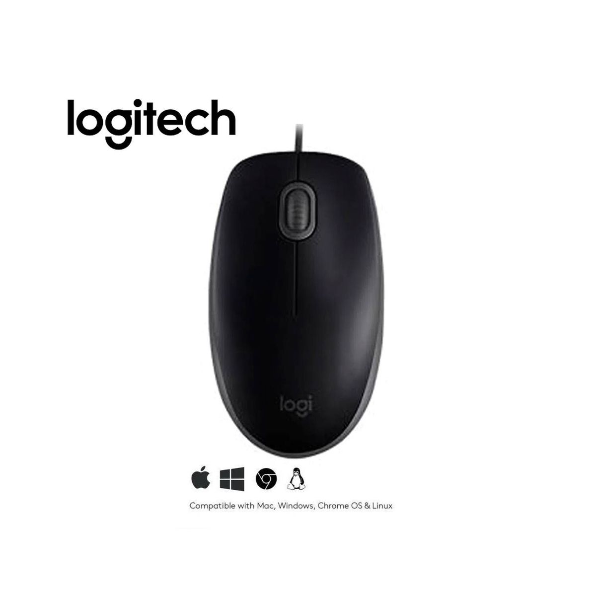 LOGITECH - MOUSE LOGITECH M110 SILENT OPTICO USB BLACK