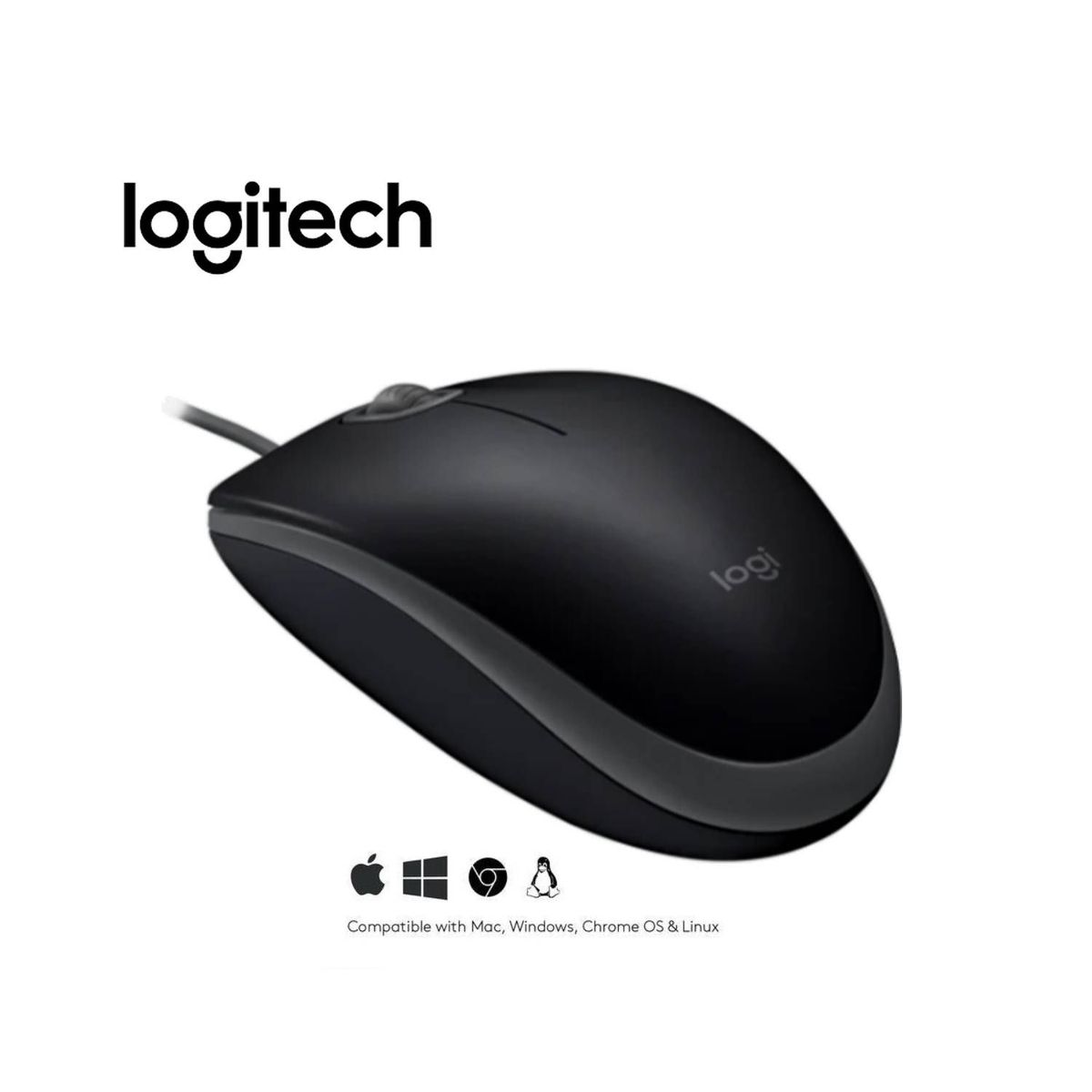 LOGITECH - MOUSE LOGITECH M110 SILENT OPTICO USB BLACK