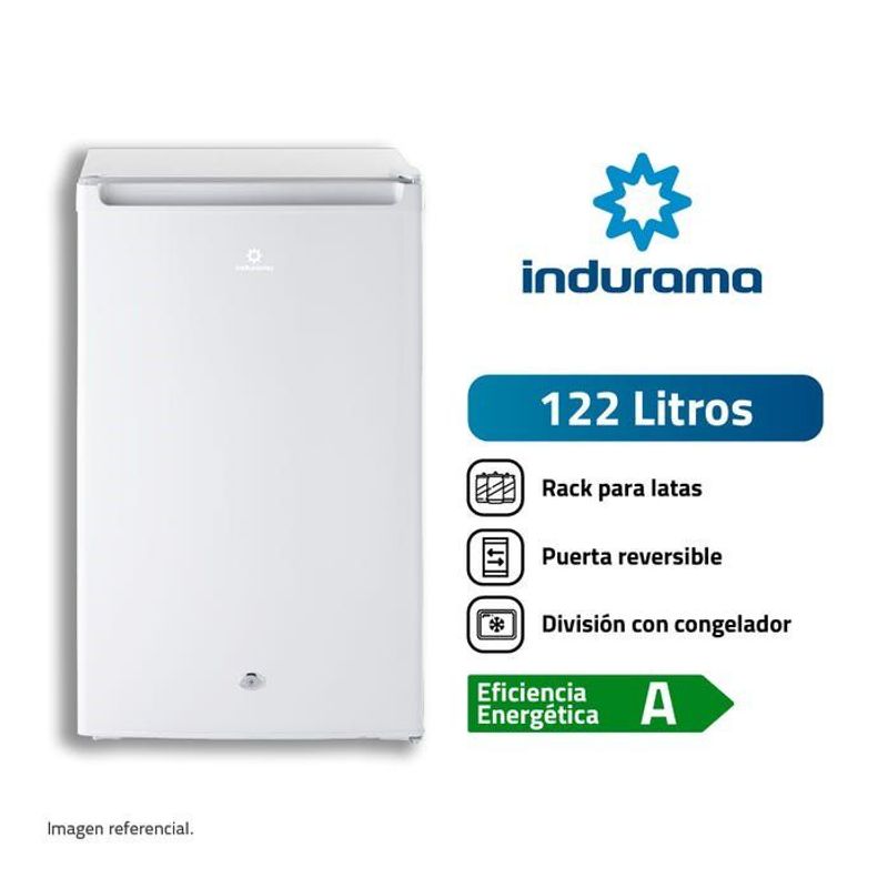 INDURAMA - Frigobar Indurama 122 Litros RI-159BL