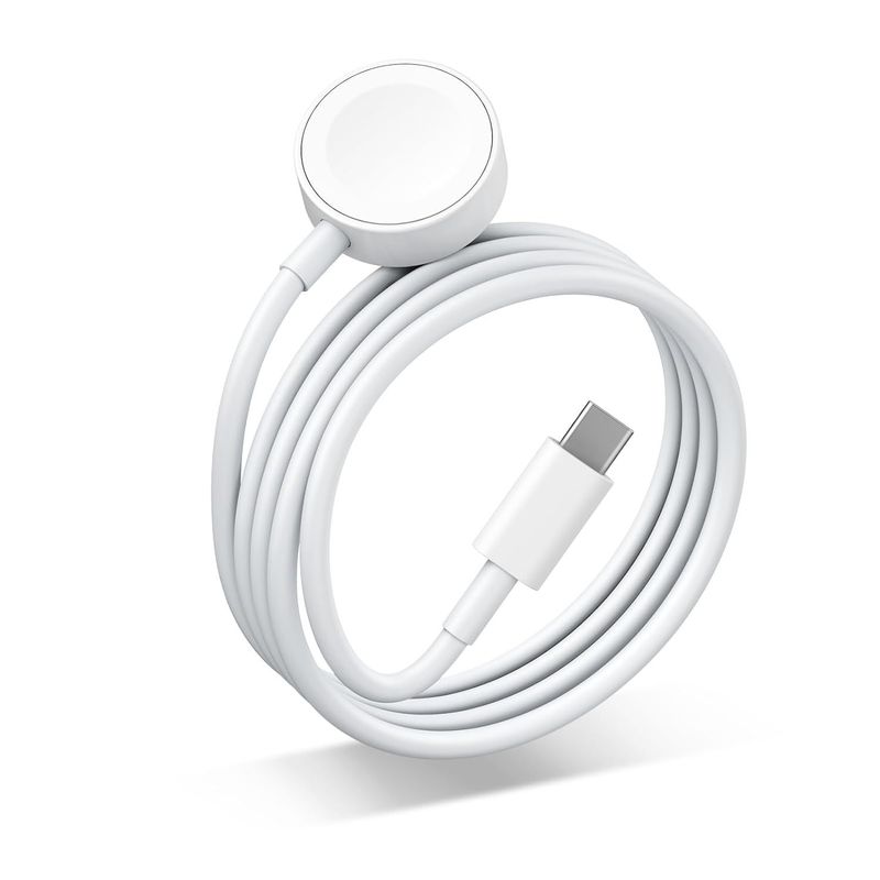 GENERICO - Cable Cargador Magnético Para Apple Watch Tipo C  -1 Metro