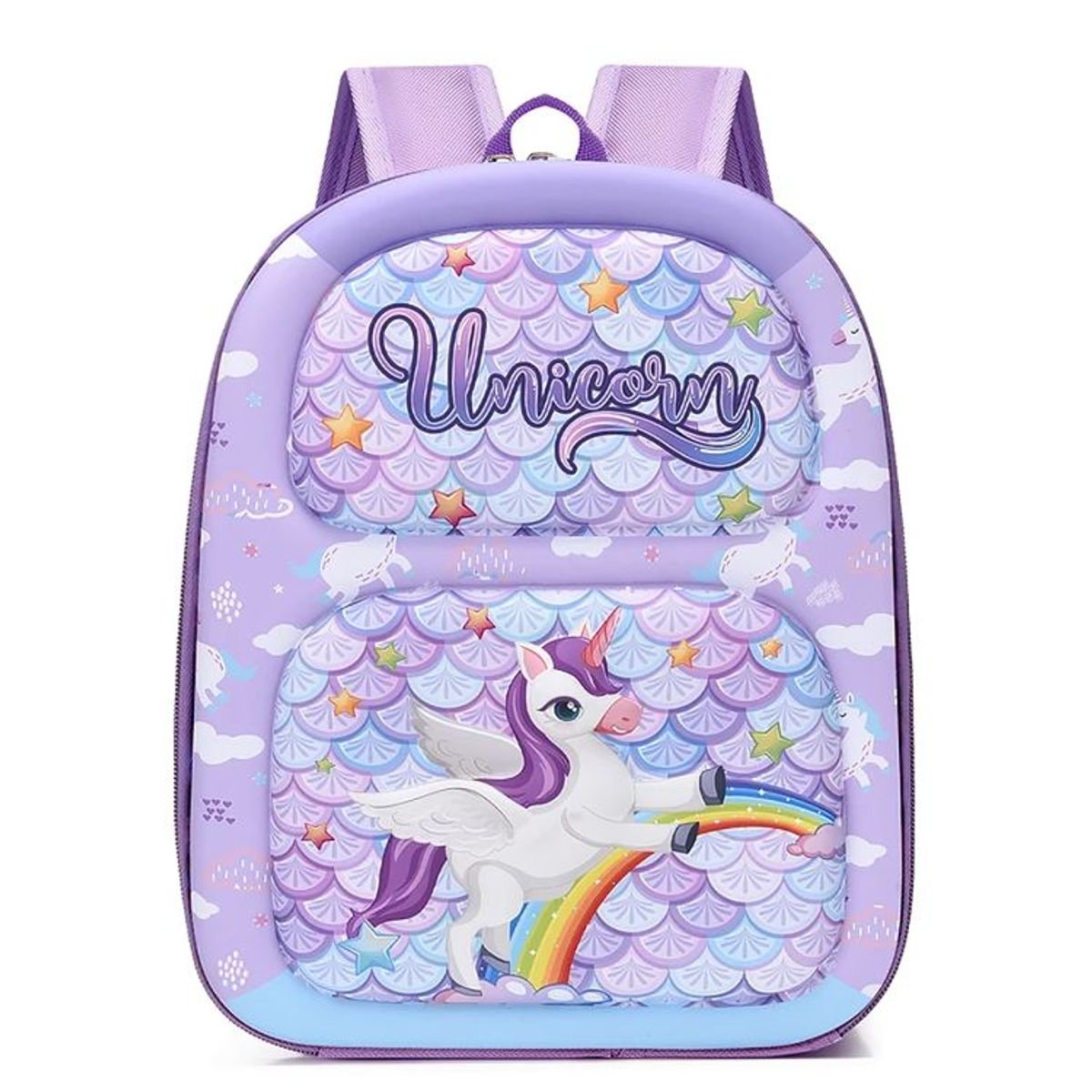 GENERICO - Mochila KAWAII Unicornio Infantes