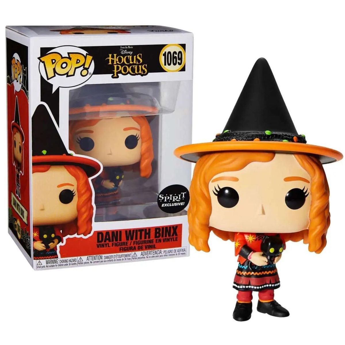 FUNKO - Funko Pop Dani con Binx -Hocus Pocus Disney Spirit Halloween