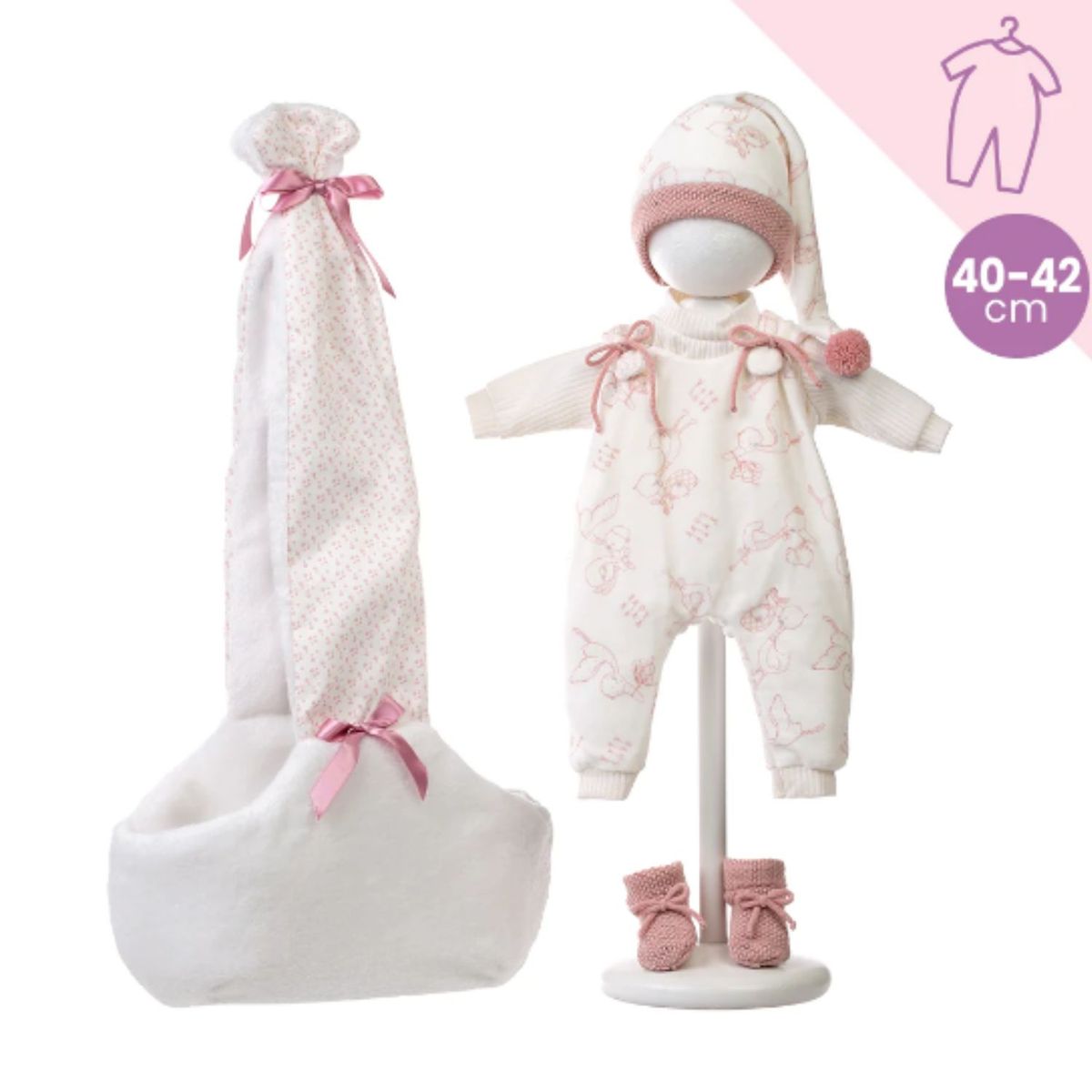 LLORENS - Ropa y Complemento para Muñecas Llorens 5 Piezas V74006