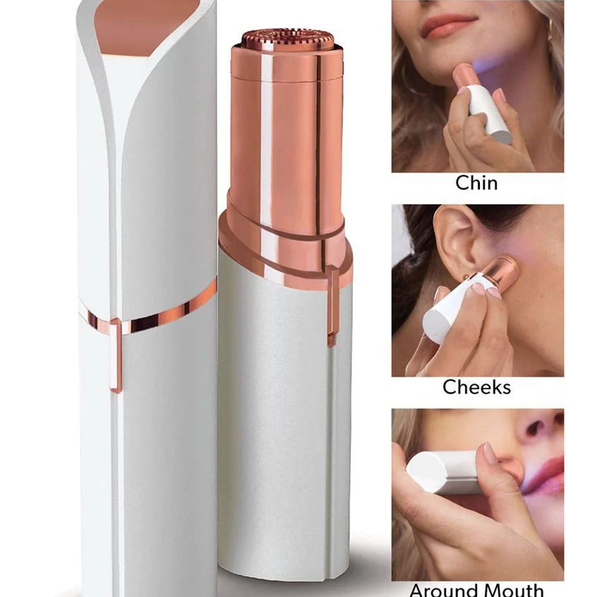 GENERICO - Mini Depilador Facial Portátil A PILA