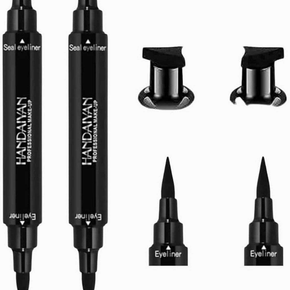 GENERICO - DELINEADOR WATERPROOF CON SELLO 2 EN 1