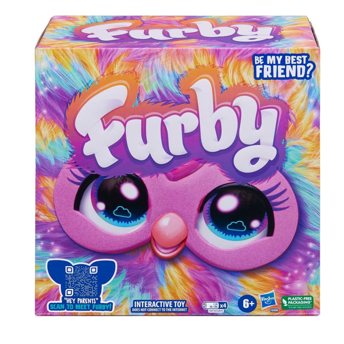 FURBY - Muñeco Interactivo Furby Arcoiris Inglés