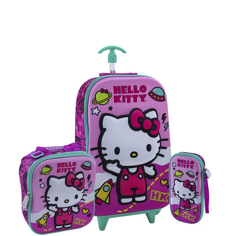 GENERICO - SET MALETA MOCHILA HELLO