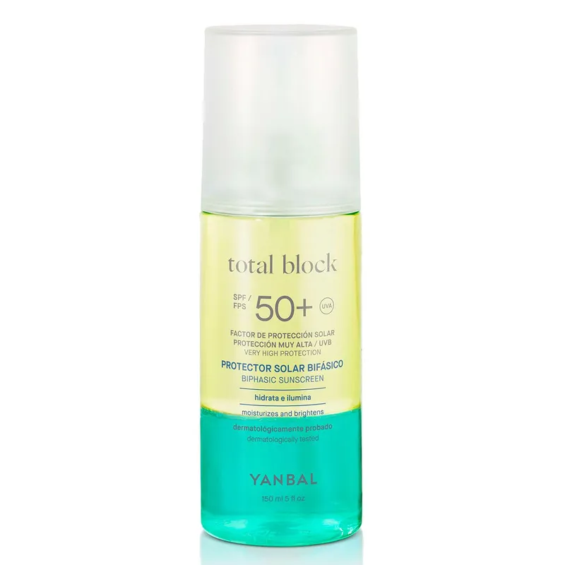 YANBAL - Protector Solar en Spray Total Block Bifásico SPF 50