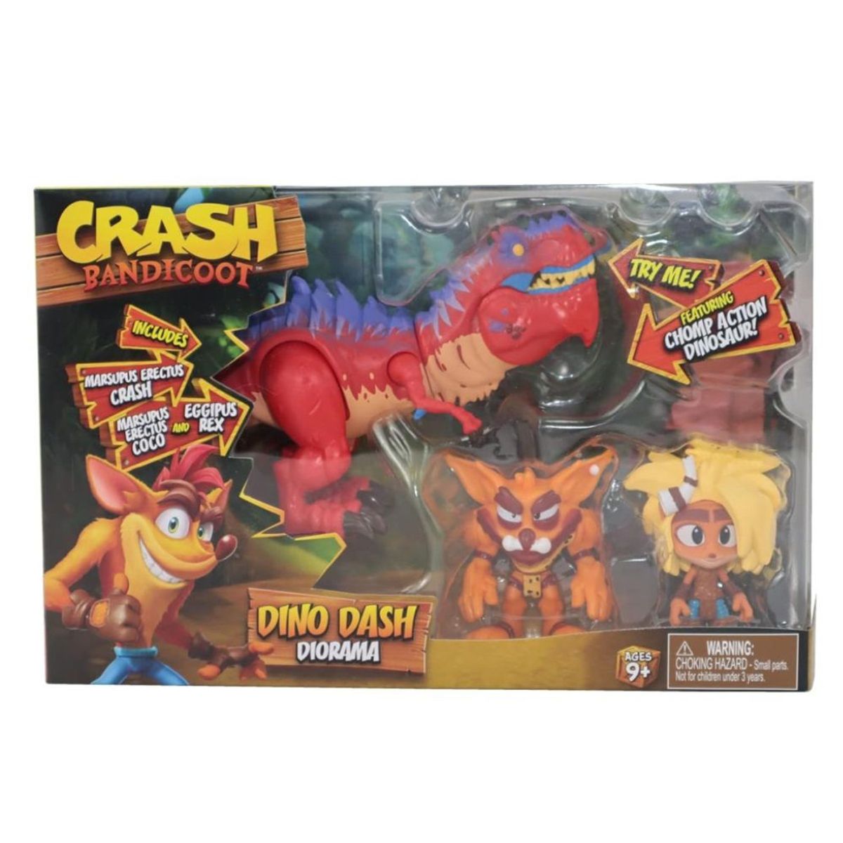 CRASH BANDICOOT - Crash Bandicoot Diorama Dino Dash