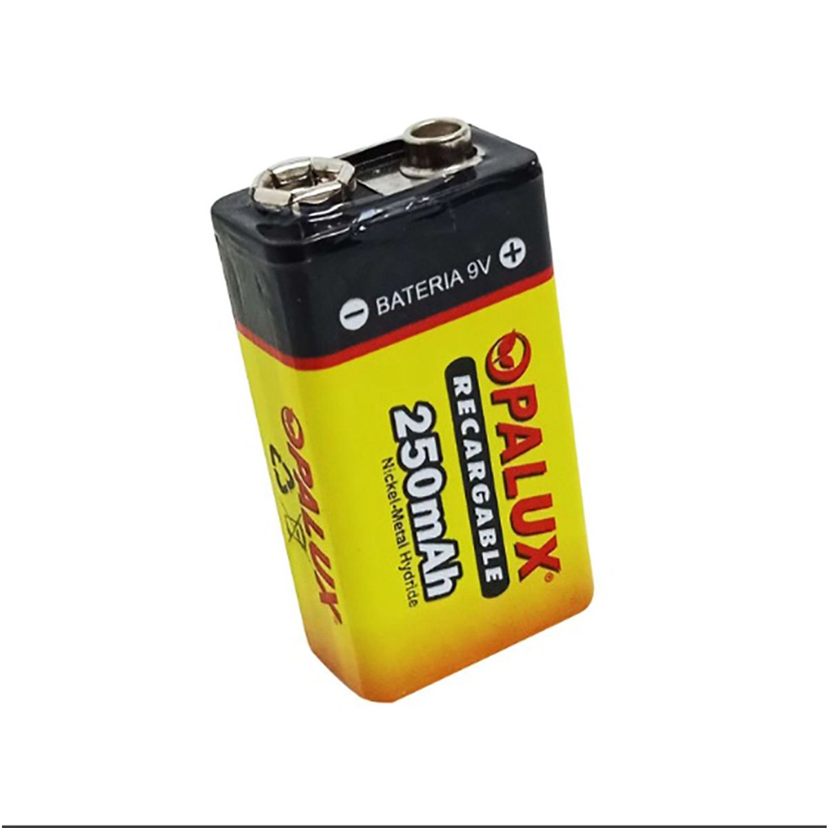 OPALUX - Bateria Recargable 9V 250mAh OPALUX DH-250-9V