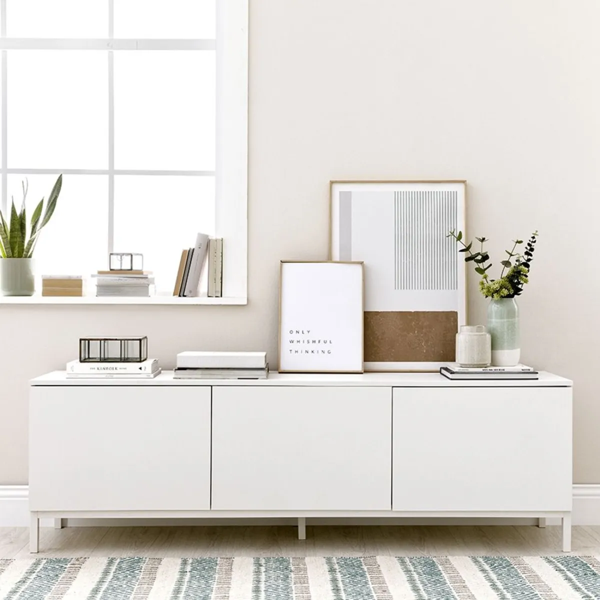 TU MESITA - Mesa de TV Nórdica Celia 180cm TU MESITA