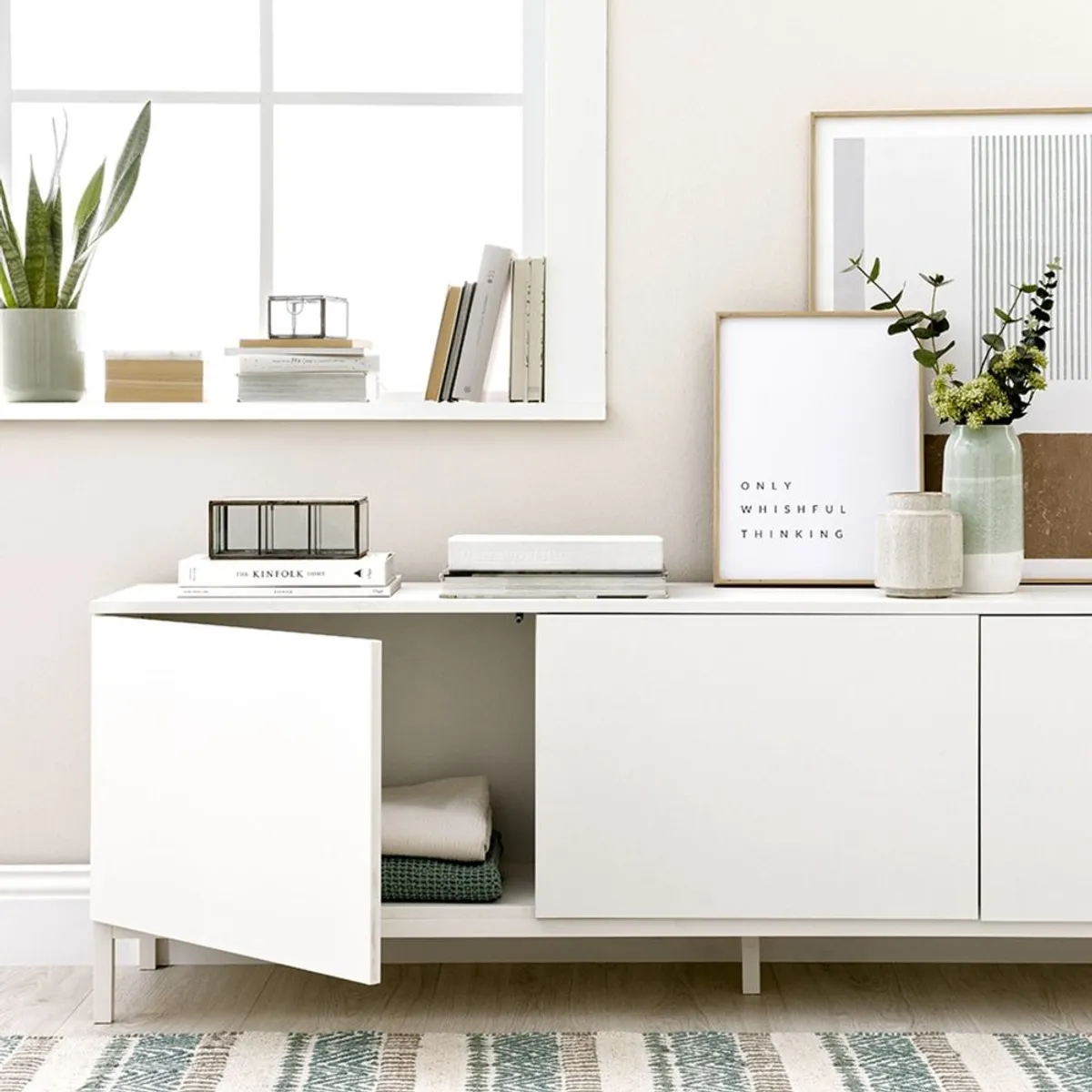 TU MESITA - Mesa de TV Nórdica Celia 180cm TU MESITA