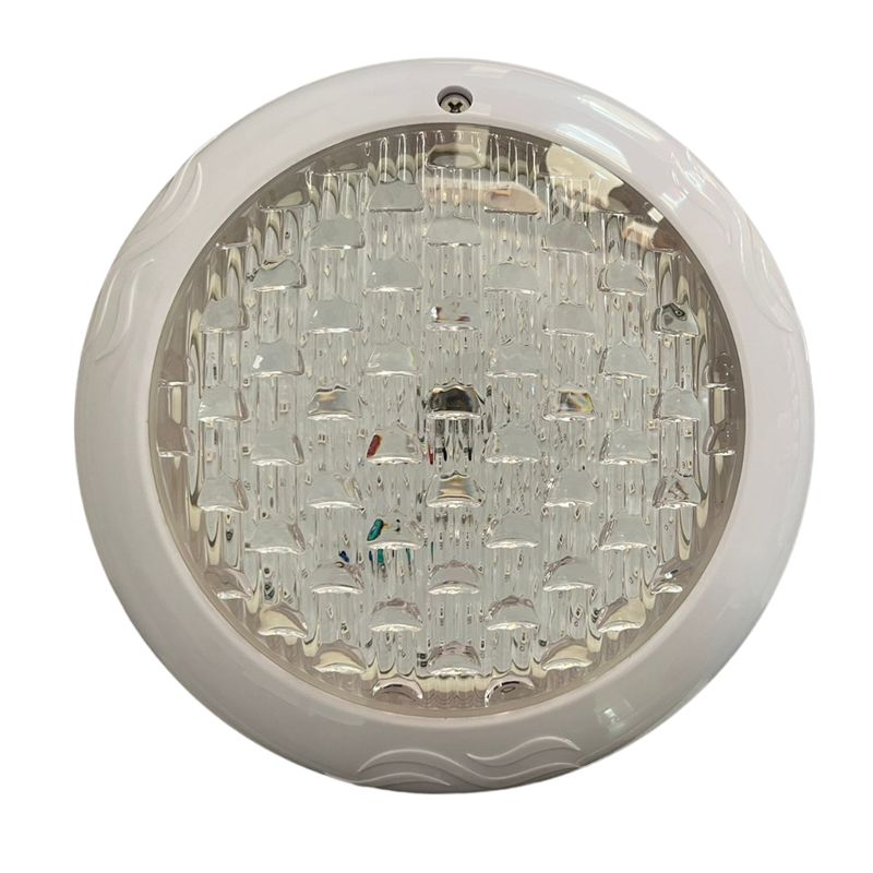 GENERICO - Reflector para piscina de 18W LED color cálido marca Pool System