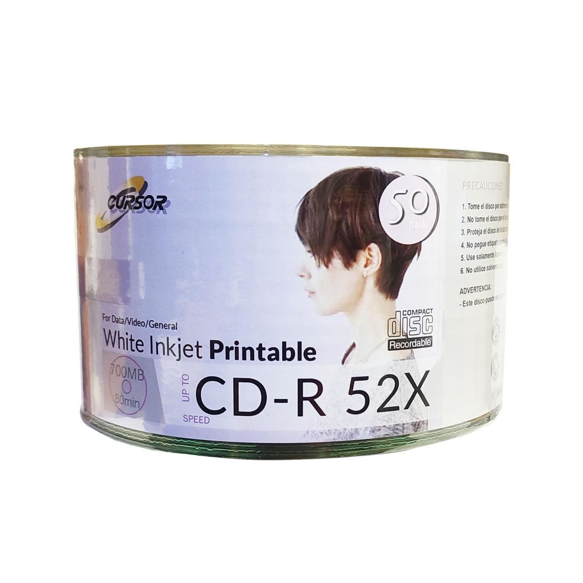 CURSOR - Cdr-80 700mb Imprimible Cursor