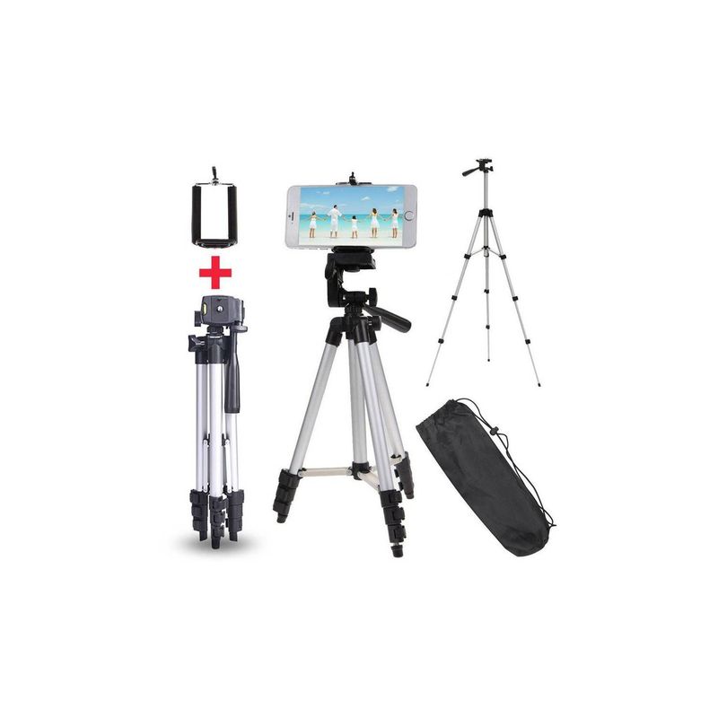 OEM - Trípode Profesional para Celular y Cámara Hasta 102 cm