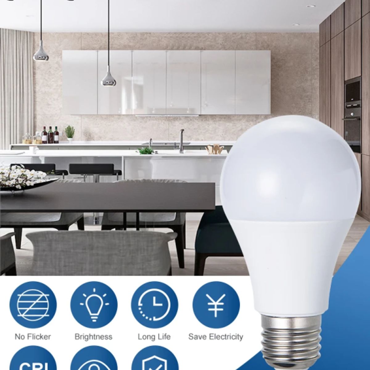 LLUMPAY - Foco LED Bombilla A50 5W X Caja de 100 unidades