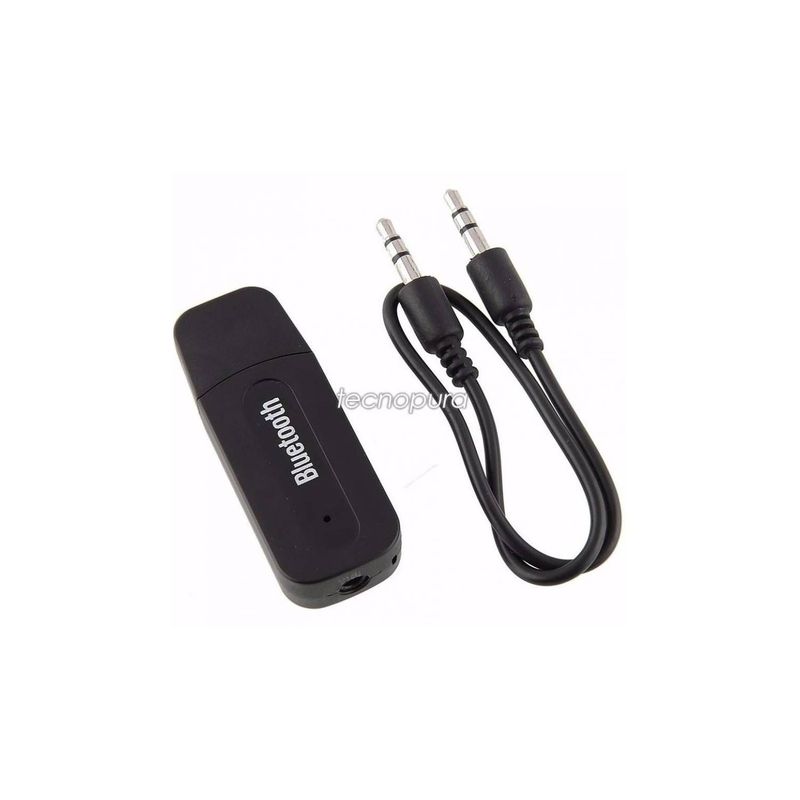 OEM - Adaptador Receptor De Audio USB BT Bluetooth Audio Stereo - Negro