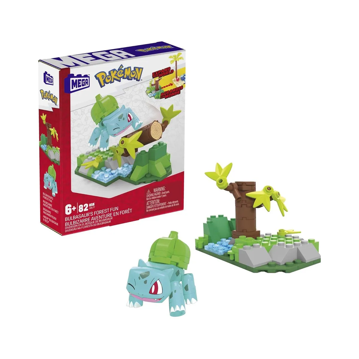 POKEMON - POKEMON MEGA CONSTRUX BULBASAUR
