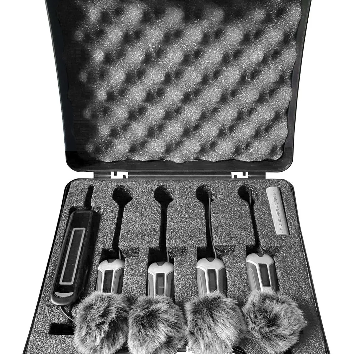 OEM - Micrófonos Inalámbricos solaperos 4 en 1 PRO X4 UHF recargable