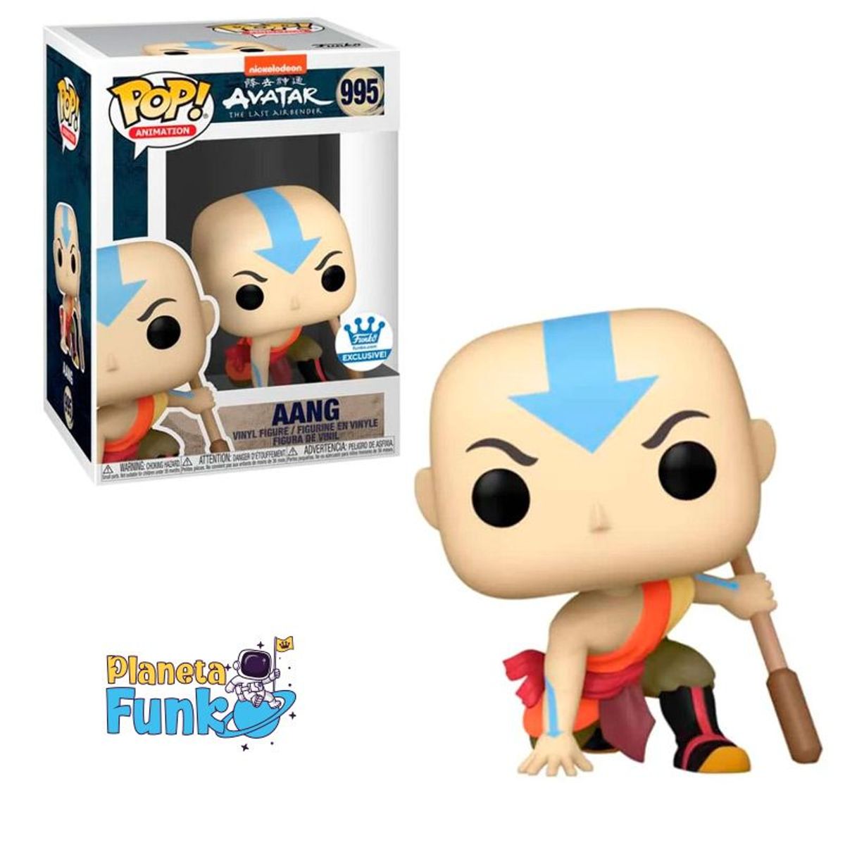 FUNKO - AANG FUNKO POP AVATAR EXCLUSIVO