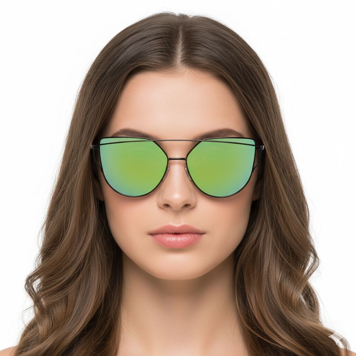 GENERICO - LENTES DE SOL MUJER UV400 Espejo