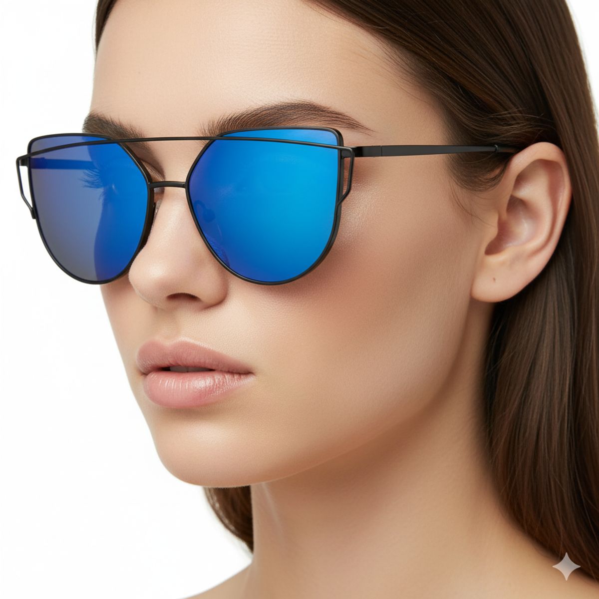 GENERICO - LENTES DE SOL MUJER UV400 Espejo