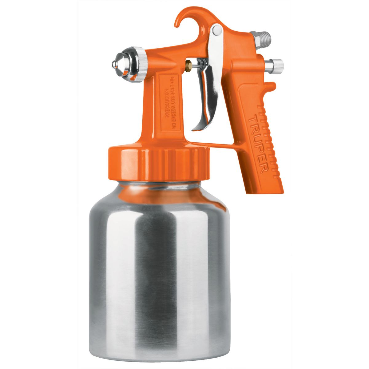 TRUPER - Pistola ppintar baja presión naranja entrada sup COD 19510 Truper