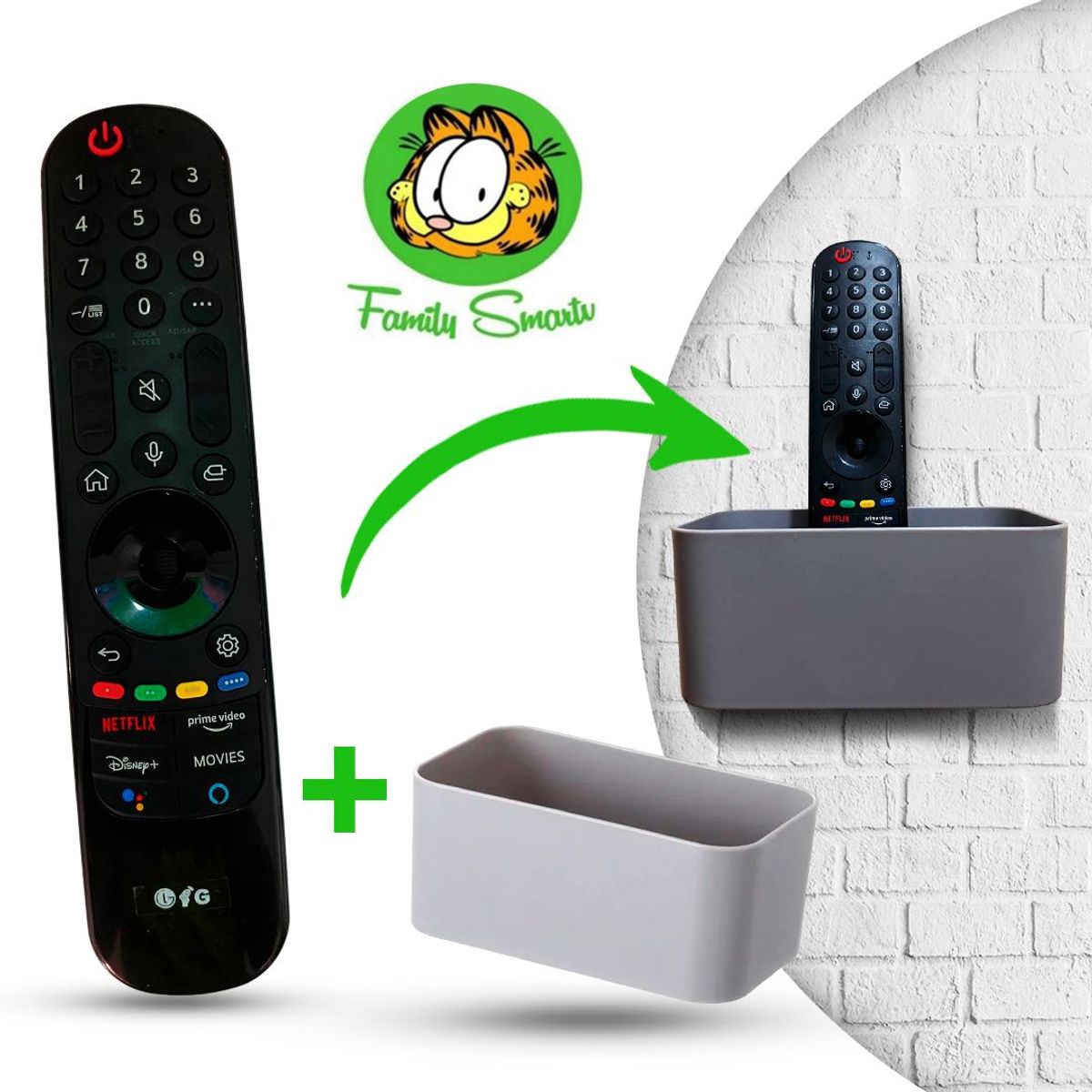 LG - Control Remoto Magic Remote 1gMr2a Comando De Voz 2021 + Soporte