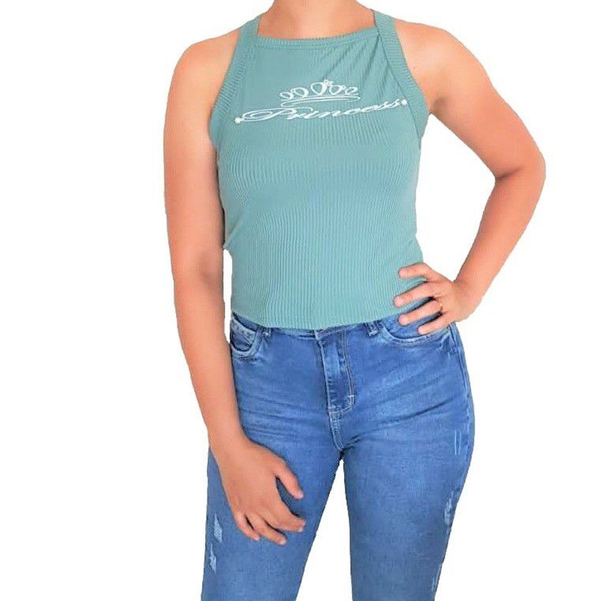 GENERICO - Polo Bvd Nathalie Love It Modelo Princess Para Mujer - Verde