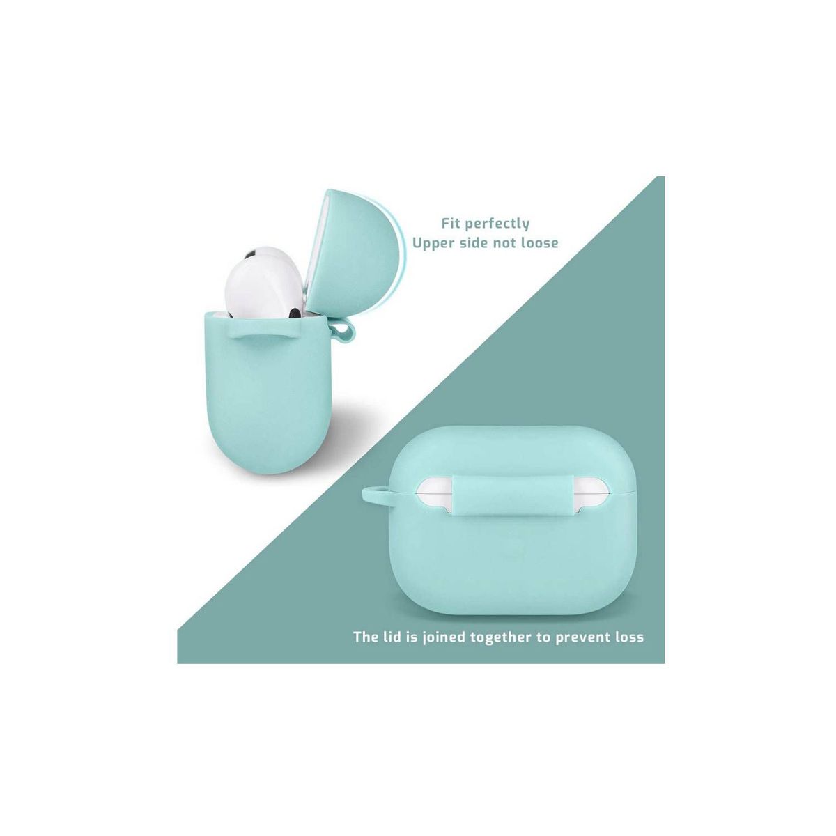 GENERICO - Funda de Silicona Para Xiaomi Redmi Buds 5 Pro - Celeste