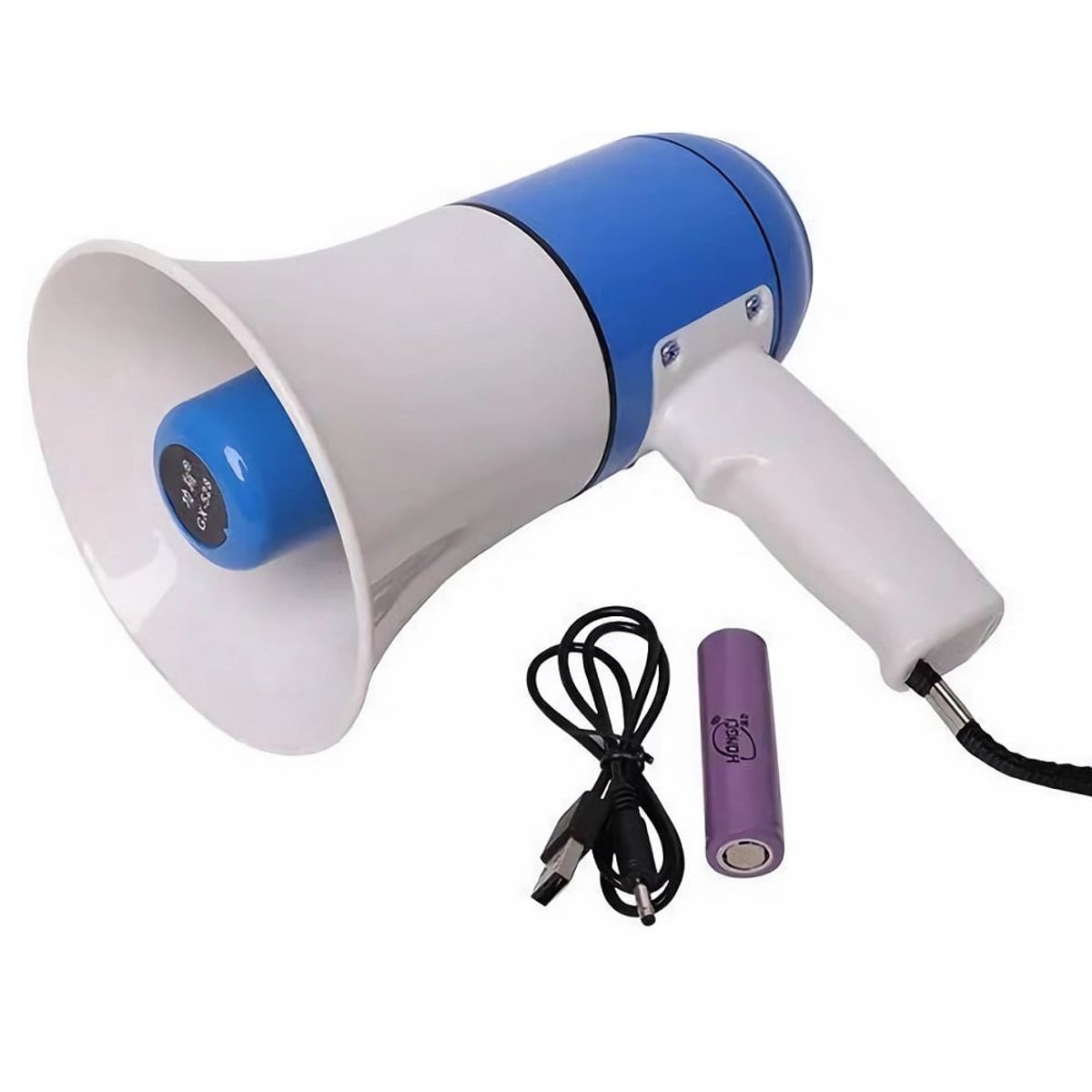 CAFINI - Megáfono Cafini 30W BluetoothUSBGrabador Batería Recargable