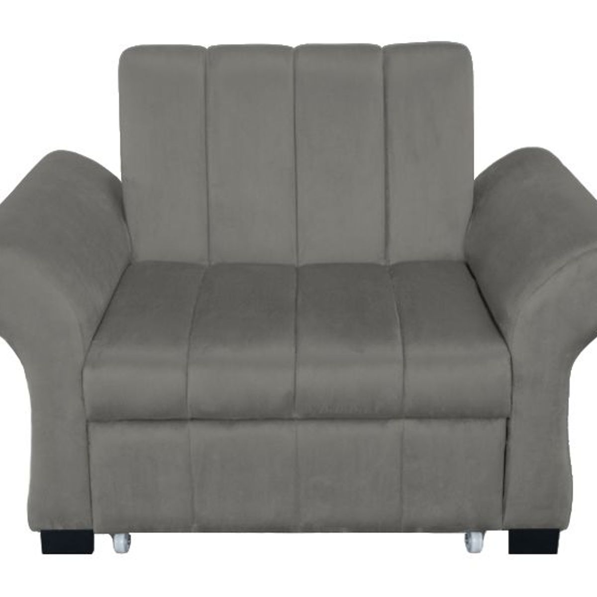 BARAKA HOME - Sofa Cama Vancouver 1 Plz - Gris Oscuro