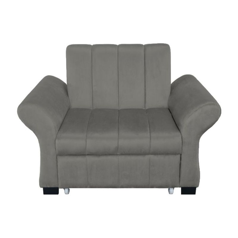 BARAKA HOME - Sofa Cama Vancouver 1 Plz - Gris Oscuro
