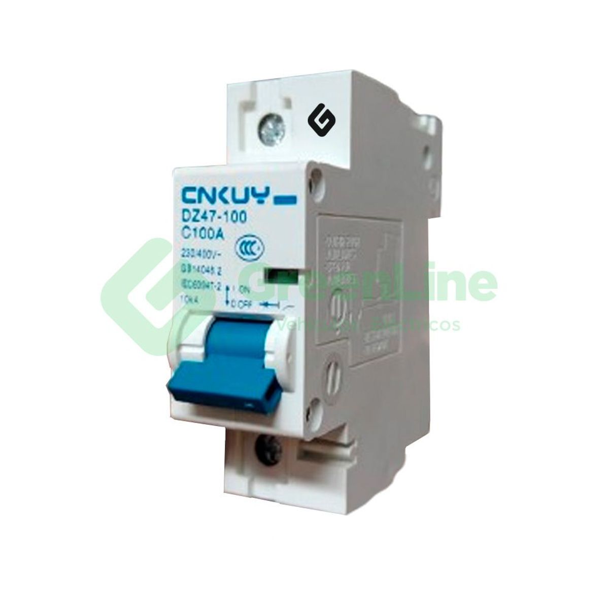 GREENLINE - Llave termica DC para moto electrica  100A