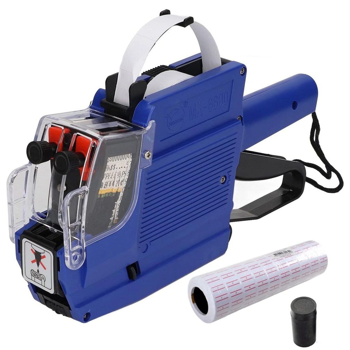 GENERICO - Pistola Etiquetadora de Precios Fechador  Más Tinta y Rollo De Cinta