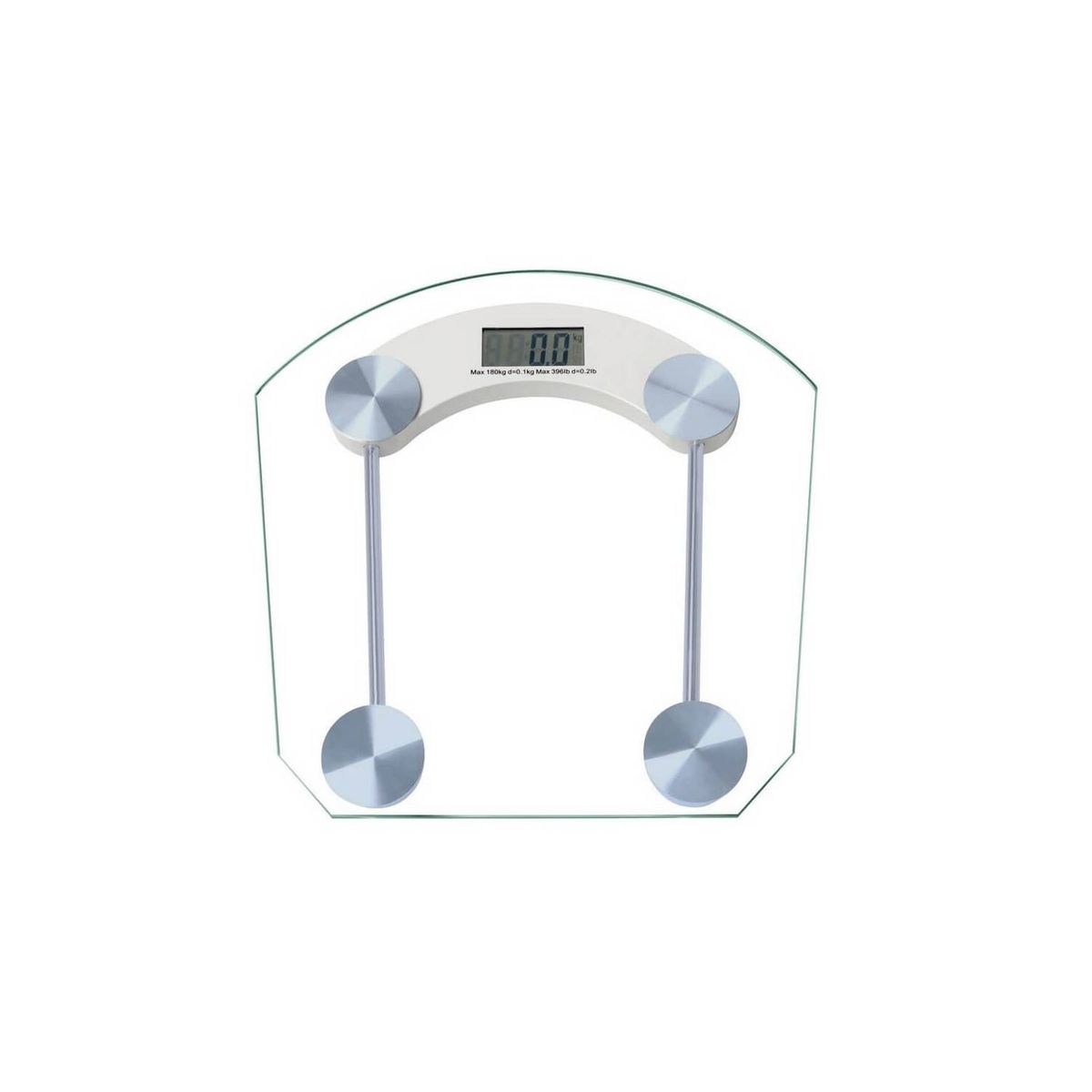 OEM - Balanza Digital De Vidrio Hasta 150kg Control De Peso - Transparente