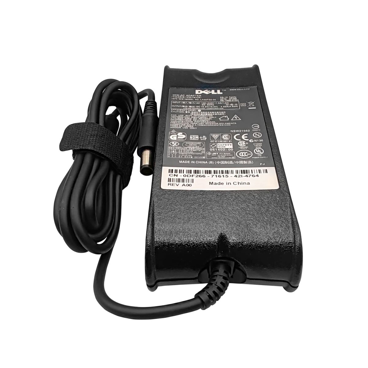 DELL - CARGADOR ORIGINAL DELL PA-1900-01D3 19.5V 4.62A PUNTA AGUJA 7.4 X 5 MM