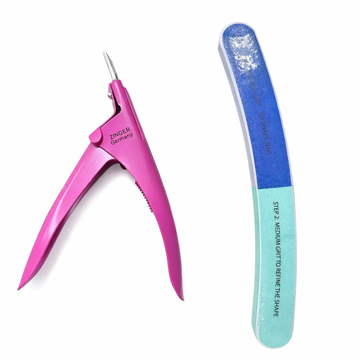 GENERICO - Corta Tips Zinger con Lima Pulidora