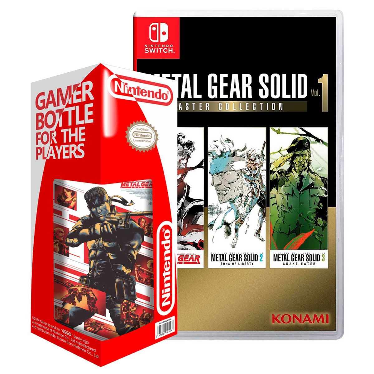 NINTENDO - Metal Gear Solid Master Collection Vol 1 Nintendo Switch + Tomatodo