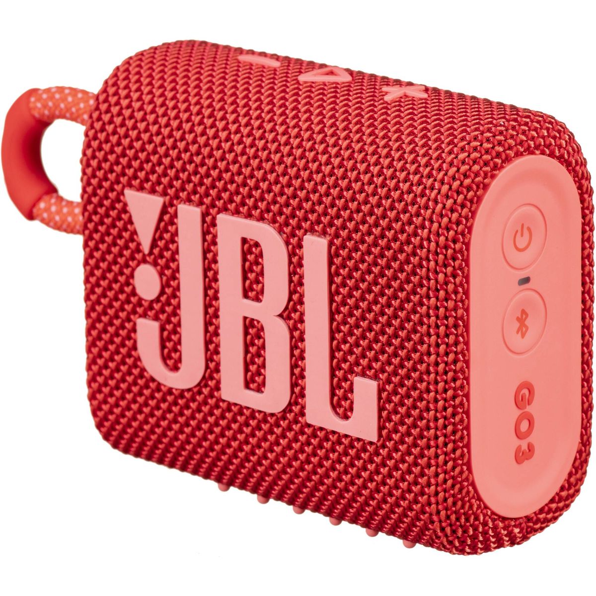 JBL - JBL Go 3 Parlante Portátil A Prueba Agua Bluetooth Rojo - JBLGO3REDAM