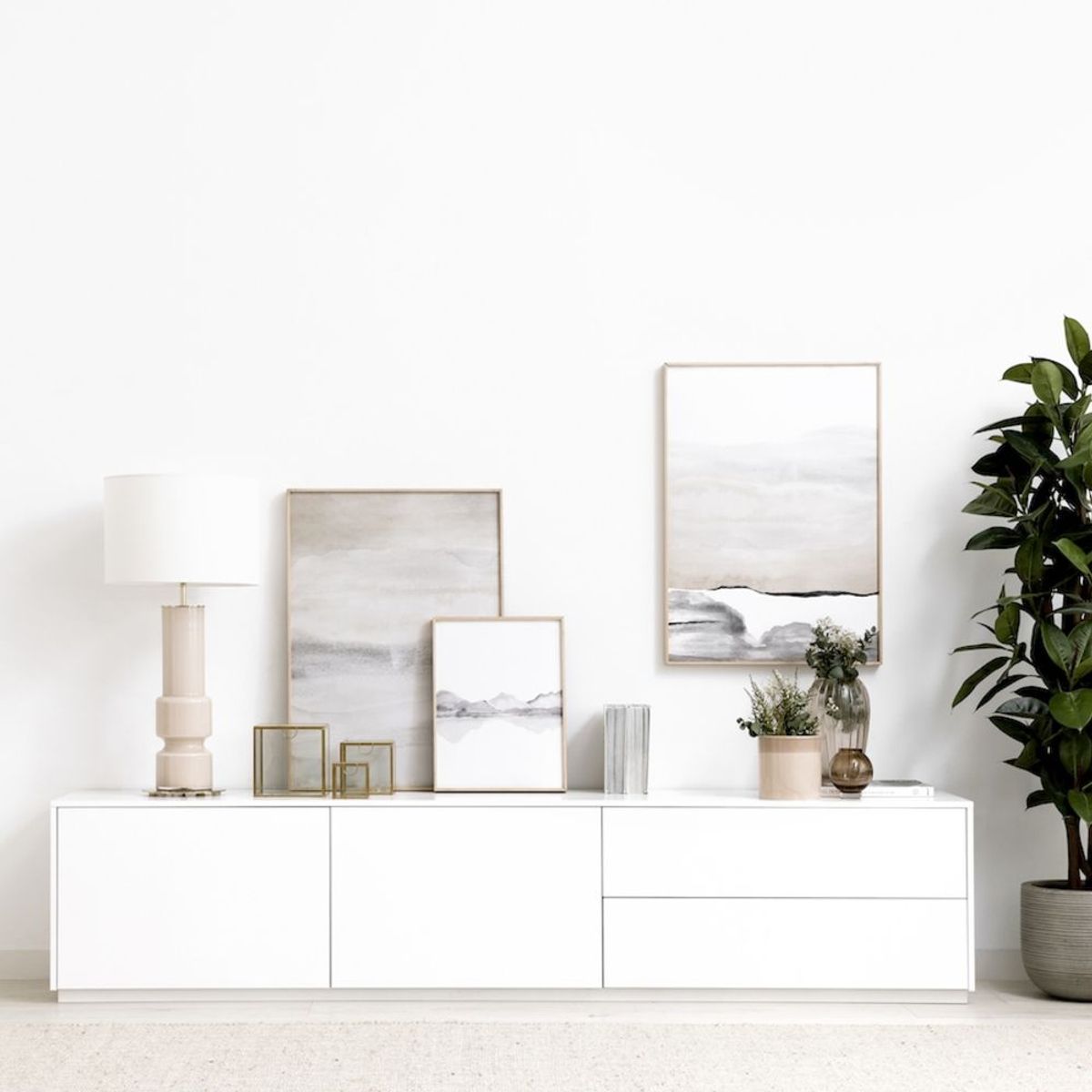 TU MESITA - Mesa de TV Moderna Keny 203.5cm TU MESITA