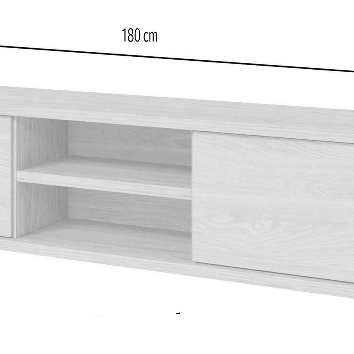TU MESITA - Mesa de TV funcional Galeno color Duna TU MESITA