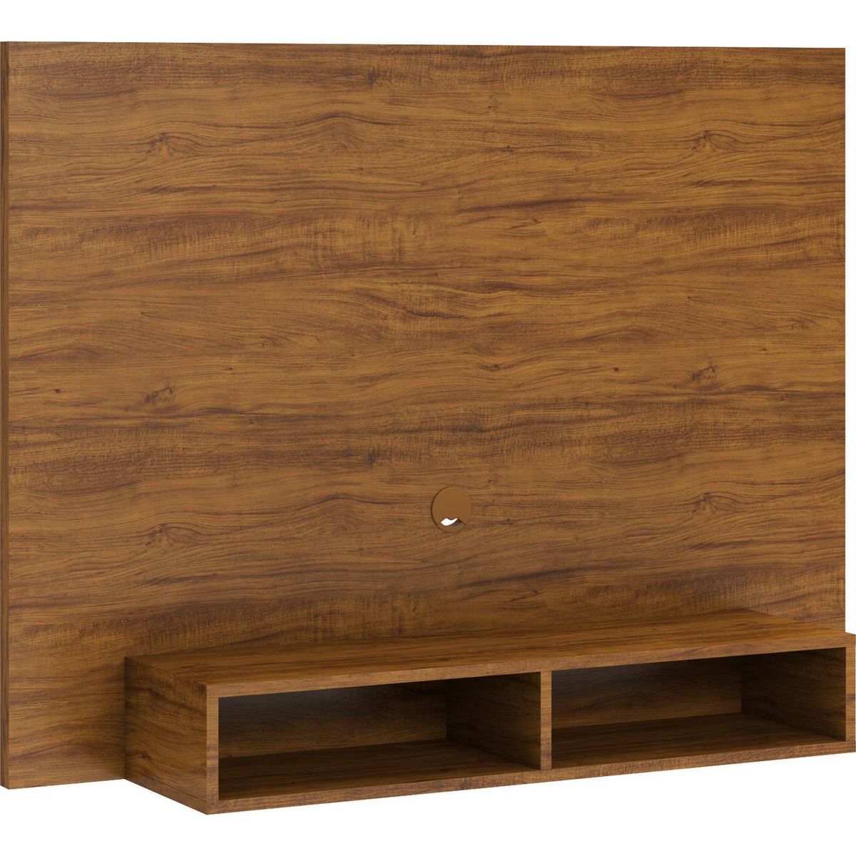 TU MESITA - Panel de TV Moderno Patricia Roble 120x27x89 cm TU MESITA