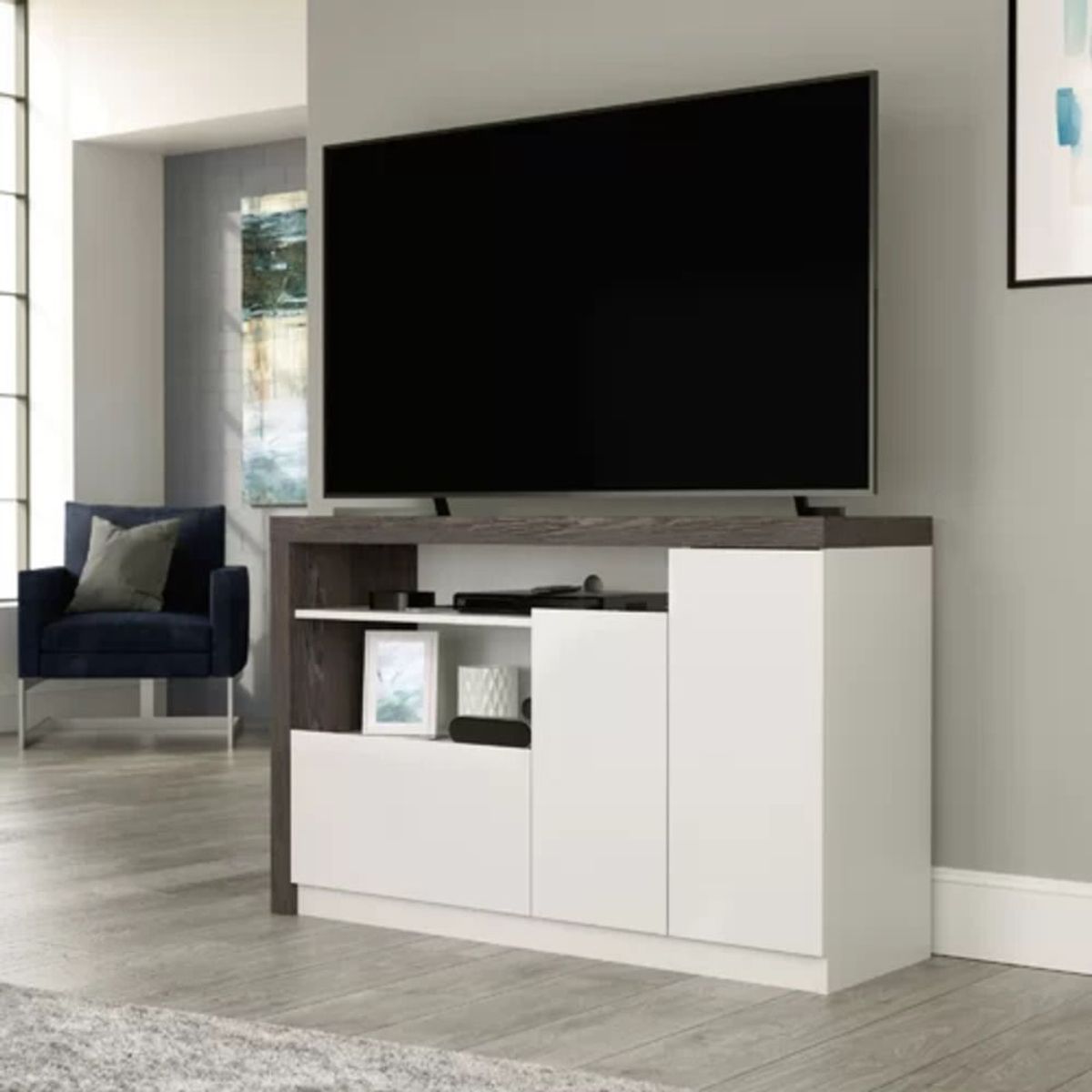 TU MESITA - Mueble para TV Luigi 2 puertas 1 cajón TU MESITA