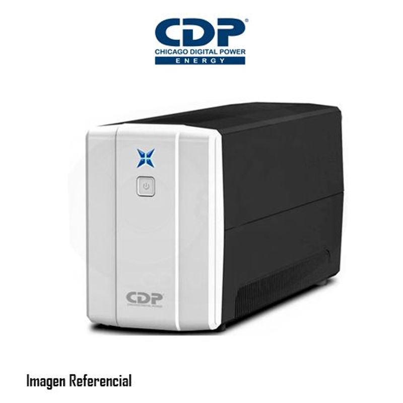 CDP - UPS CDP R-UPR758I 750VA/375W 8 TOMAS AUTONIMIA 30MIN P/N: R-UPR758I