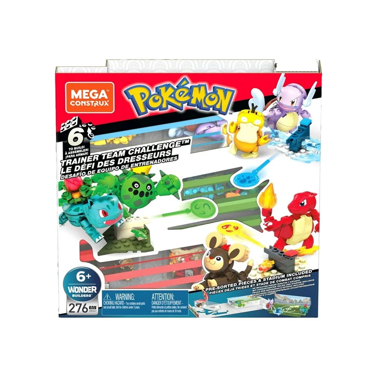 POKEMON - Pokemon Mega Contrux Desafio de Equipo